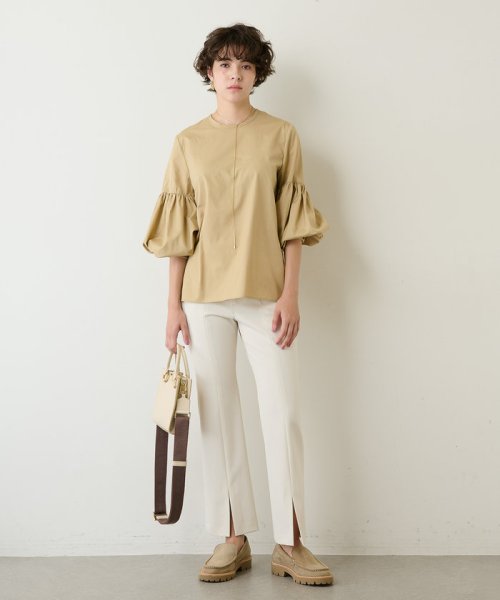 フロントスリットパンツ M～L｜着用サイズ