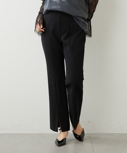 フロントスリットパンツ M～L｜着用サイズ