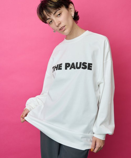 Whim Gazette(ウィムガゼット)/【THE PAUSE】THE PAUSEロングスリーブTシャツ/img01