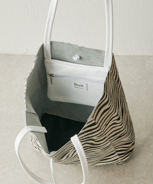 【Hoaw.】ヘアレザートートバッグ Hoaw