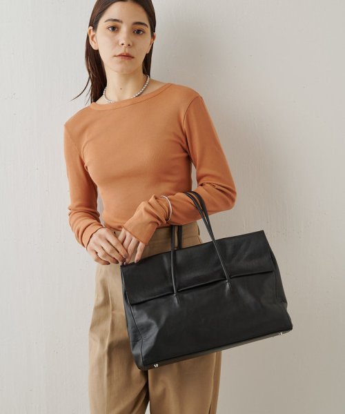 【Hoaw.】フラップボストンバッグ Hoaw