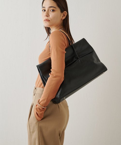 【Hoaw.】フラップボストンバッグ Hoaw