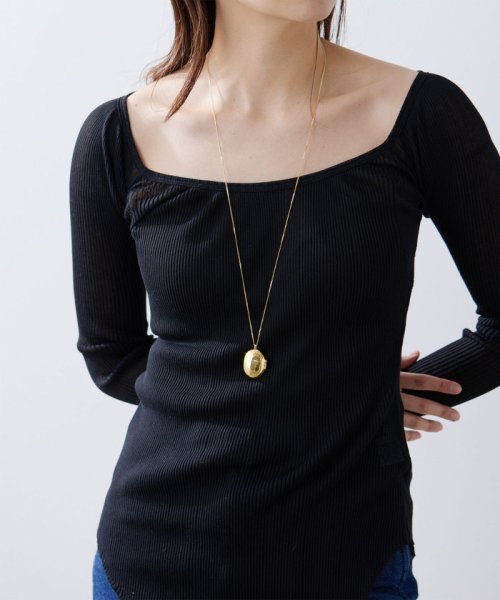 【Hoaw.】ロケットペンダントネックレス ステーションネックレス RIZ2629246591(20196円)