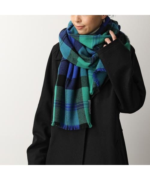 JOHNSTONS 大判 ストール WA1174 マフラー チェック柄 wa001174 JOHNSTONS 大判 ストール WA1174 チェック柄