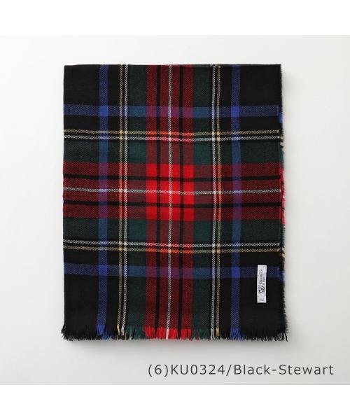 JOHNSTONS 大判 ストール WA1174 マフラー チェック柄 wa001174 JOHNSTONS 大判 ストール WA1174 チェック柄