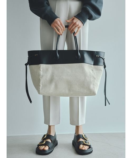 サイドフリンジキャンバストートバッグ 予めご了承ください
