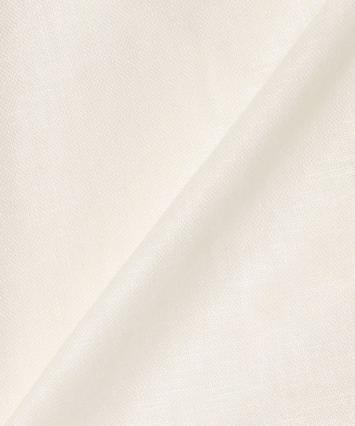 * 〈手洗い可能〉リネン レーヨン コーティング スタンド カラー ジップ ブルゾン 24SS ◇ 