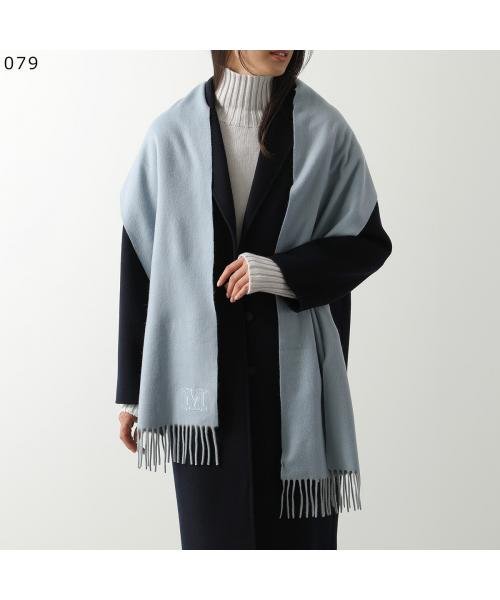 MAX MARA マフラー WSDALIA ピュア カシミヤ ストール MAX MARA マフラー WSDALIA ピュア カシミヤ ロゴ刺繍