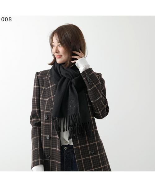 MAX MARA マフラー WSDALIA ピュア カシミヤ ストール MAX MARA マフラー WSDALIA ピュア カシミヤ ロゴ刺繍