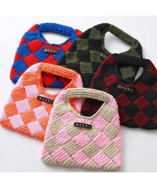 MARNI(マルニ)/MARNI KIDS ハンドバッグ DIAMOND M00995 M00RP かぎ針編み/img02