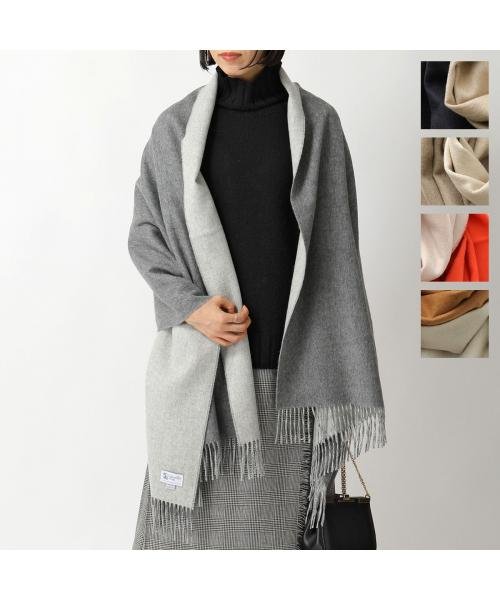 ジョンストンズ カシミア 大判 ストール WA585 リバーシブル ジョンストンズ カシミア 大判 ストール WA585