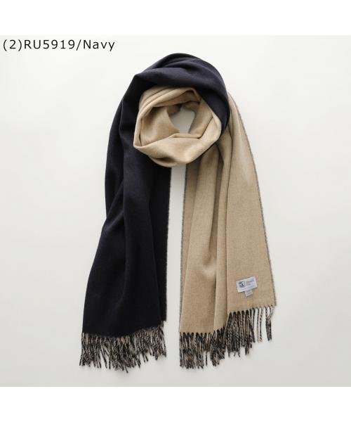 ジョンストンズ カシミア 大判 ストール WA585 リバーシブル ジョンストンズ カシミア 大判 ストール WA585
