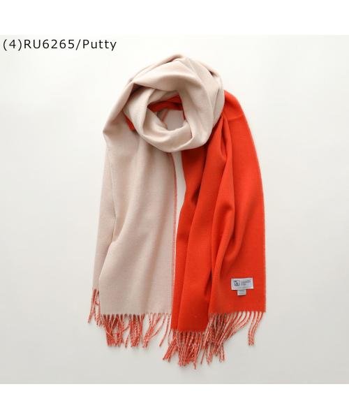 ジョンストンズ カシミア 大判 ストール WA585 リバーシブル ジョンストンズ カシミア 大判 ストール WA585