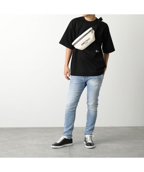 Jimmy Choo ボディバッグ FINSLEY CZM DNH ロゴ Jimmy Choo ボディバッグ FINSLEY CZM DNH