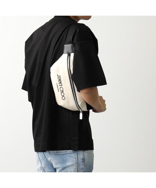 Jimmy Choo ボディバッグ FINSLEY CZM DNH ロゴ Jimmy Choo ボディバッグ FINSLEY CZM DNH