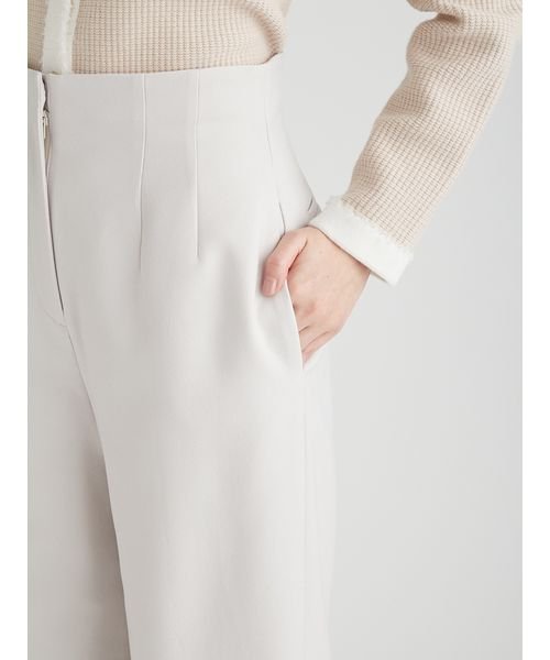 ラッフルディテールワイドパンツ 予めご了承ください