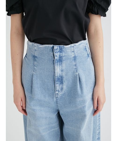 ハイウエストワイドデニムパンツ 予めご了承ください