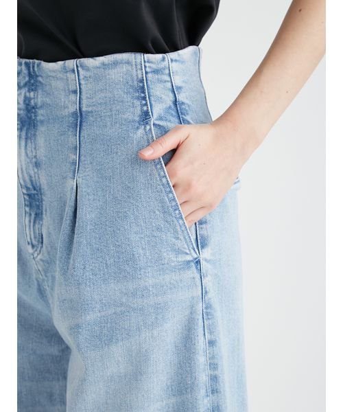 ハイウエストワイドデニムパンツ 予めご了承ください