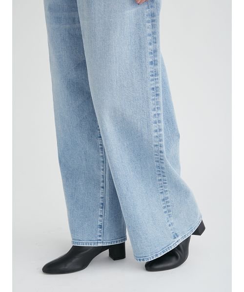 ハイウエストワイドデニムパンツ 予めご了承ください