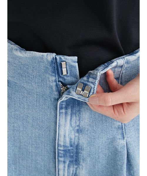 ハイウエストワイドデニムパンツ 予めご了承ください