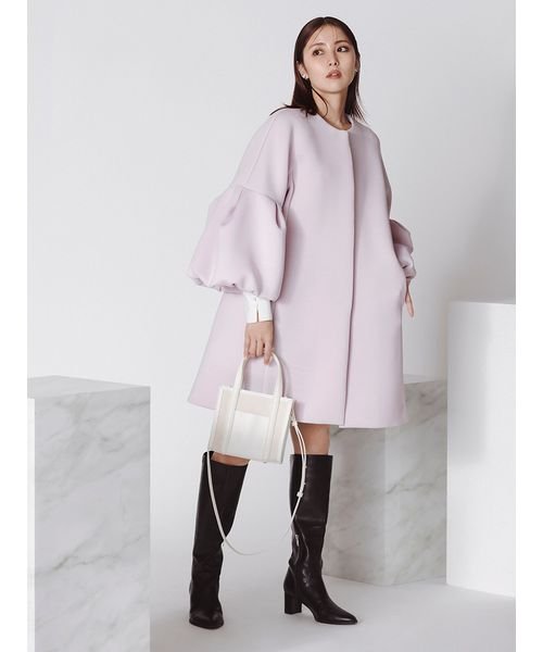 パールトリミングキャンバスコンビバッグ 予めご了承ください