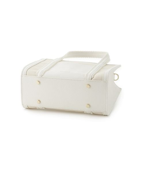 パールトリミングキャンバスコンビバッグ 予めご了承ください