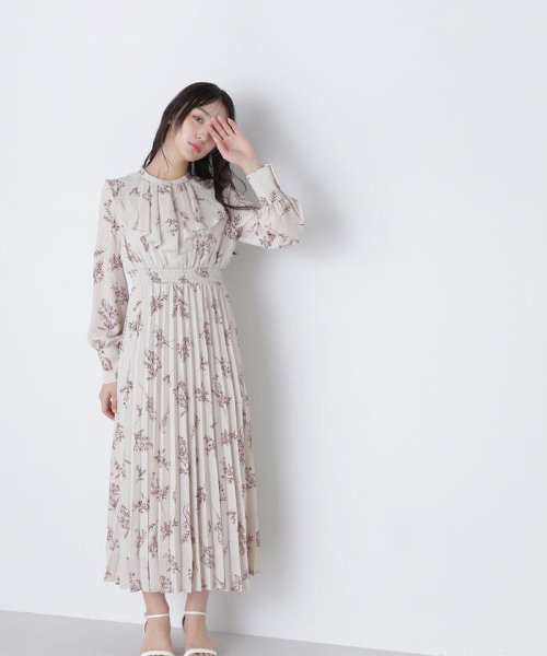 NATURAL BEAUTY BASIC(ナチュラルビューティーベーシック)/スージーフラワープリントワンピース　24SS/img13