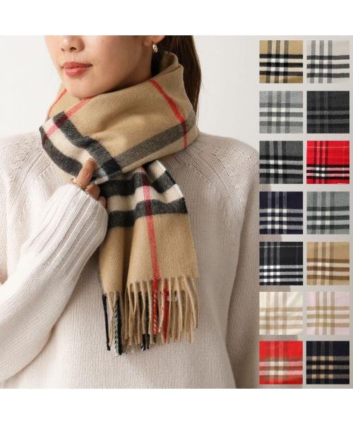 BURBERRY(バーバリー)/BURBERRY マフラー GIANT CHECK CASHMERE SCARF カシミヤ /img01