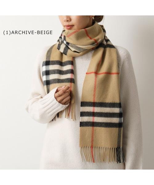 BURBERRY(バーバリー)/BURBERRY マフラー GIANT CHECK CASHMERE SCARF カシミヤ /img02