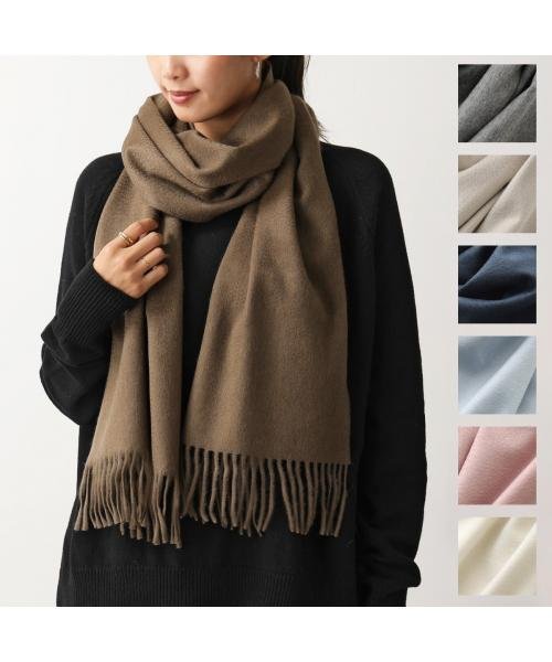 BEGG&CO マフラー ARRAN PLAIN DARK LIGHT カシミヤ 無地 BEGG&CO PLAIN DARK LIGHT カシミヤ