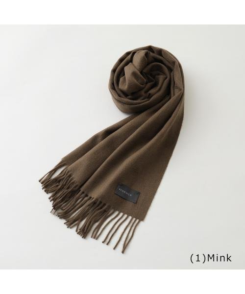 BEGG&CO マフラー ARRAN PLAIN DARK LIGHT カシミヤ 無地 BEGG&CO PLAIN DARK LIGHT カシミヤ