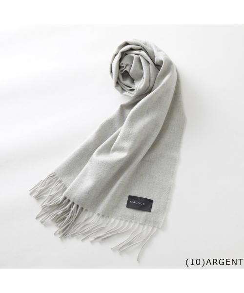 BEGG&CO マフラー ARRAN PLAIN DARK LIGHT カシミヤ 無地 BEGG&CO PLAIN DARK LIGHT カシミヤ