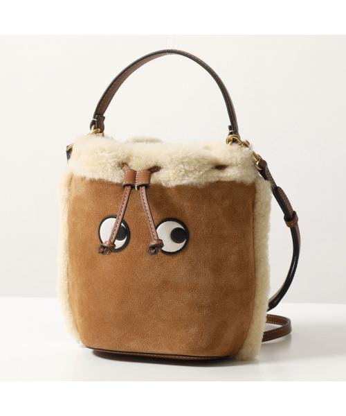 ANYA HINDMARCH ショルダーバッグ Drawstring Cross Body Eyes ANYA HINDMARCH ショルダーバッグ Drawstring Cross Body Eyes