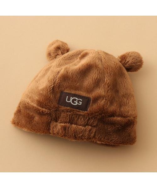 UGG(UGG)/UGG BABY シューズ ニット帽 1120951 ファー クマ耳 ロゴ/img06