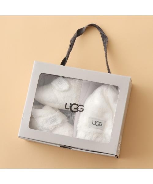 UGG(UGG)/UGG BABY シューズ ニット帽 1120951 ファー クマ耳 ロゴ/img10