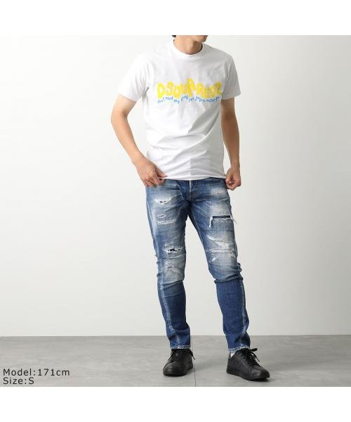 DSQUARED2(ディースクエアード)/DSQUARED2 Tシャツ WAVING LOGO COOL S71GD1252 S23009/img02