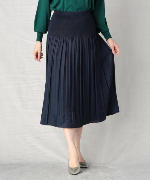 【リバーシブル】 米沢織 ゴムスカート …… B82 W57 H84