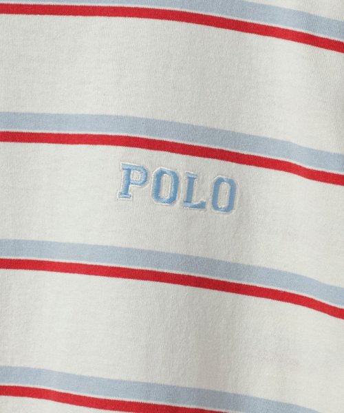 coen(coen)/POLO BCS(ポロ・ビーシーエス)別注マルチボーダーロングスリーブTシャツ/img11