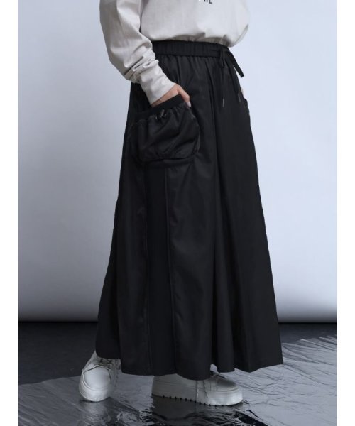LASUD(ラシュッド)/ポケットデザインミリタリースカート/img01