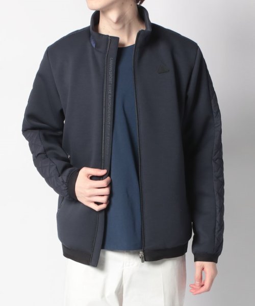 ハイブリッド中わたブルゾン【蓄熱保温】 