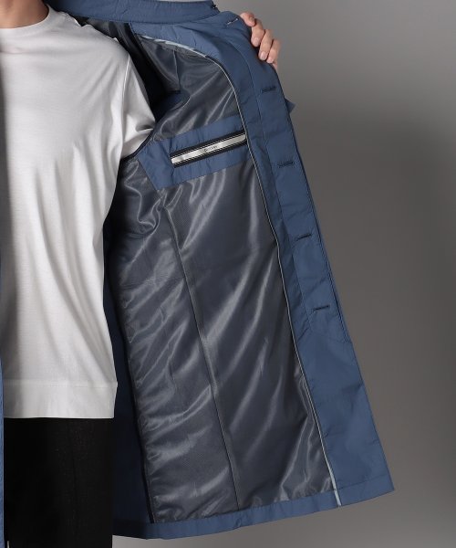 パッカブルステンカラーコート(ミドルレングス) 