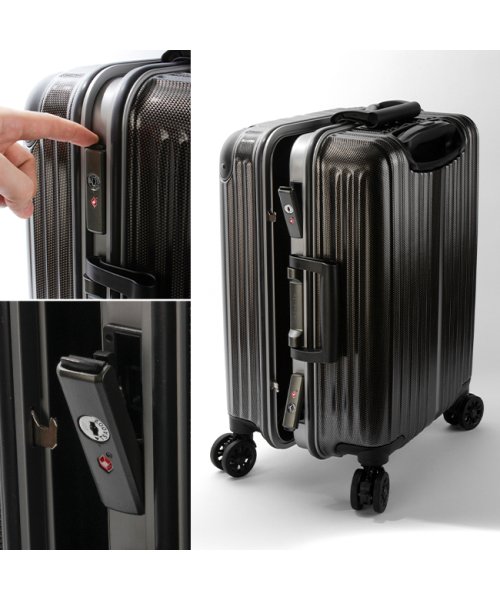 ワイズリー スーツケース 機内持ち込み Sサイズ 34L 軽量 小型 フレームタイプ キャスターストッパー wise:ly wisely 338－2080 GMS1428053771(10890円)