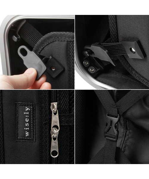 ワイズリー スーツケース 機内持ち込み Sサイズ 34L 軽量 小型 フレームタイプ キャスターストッパー wise:ly wisely 338－2080 GMS1428053771(10890円)