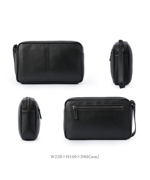 ランバンコレクション クラッチバッグ セカンドバッグ メンズ レザー 本革 撥水 防水 日本製 結婚式 LANVIN COLLECTION 286201 