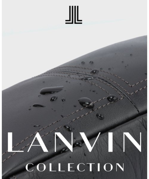 LANVIN COLLECTION(ランバン コレクション)/ランバンコレクション ショルダーバッグ クラッチバッグ セカンドバッグ メンズ レザー 本革 撥水 日本製 LANVIN COLLECTION 286204/img02