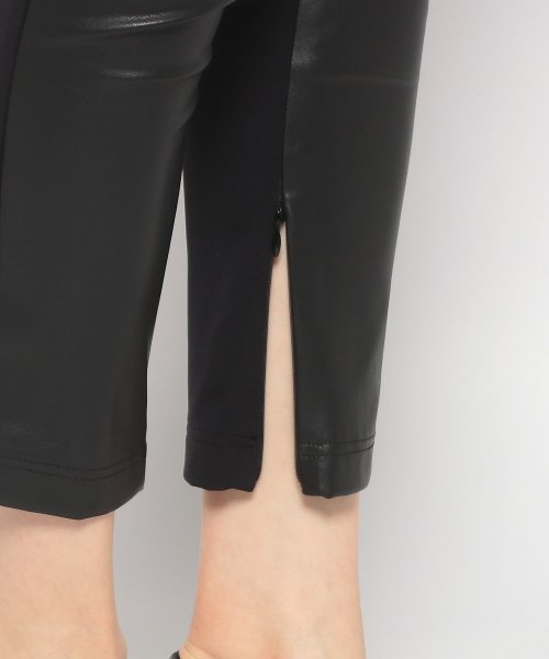 異素材切替イージーパンツ【NEMIKA】 