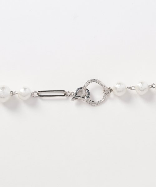 コットンパールネックレス 