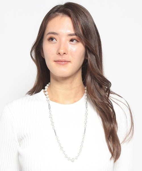 コットンパールネックレス 