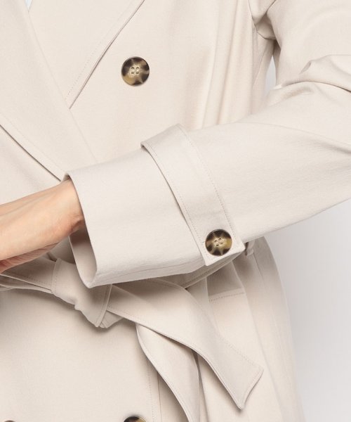 レーヨンコットンツイル トレンチコート 