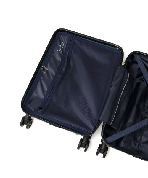 SaxoLine(サクソライン)/保証付 サクソライン スーツケース フロントオープン Sサイズ SaxoLine 34L 機内持ち込みサイズ ?ストッパー付スプリングキャスター 08455/img10